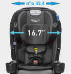 כסא בטיחות SLIMFIT 3 3IN1