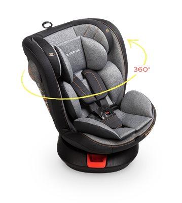 מושב בטיחות משולב בוסטר מסתובב 360 מעלות PROTEC 360