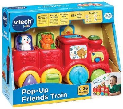 רכבת חיות קופצות מנגנת בעברית Vtech