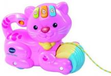 חתול משיכה מעודד הליכה Vtech