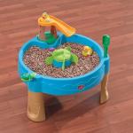 שולחן פעילות ומשחק במים חול וכדורים - ברווזים STEP2