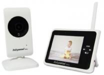 אינטרקום HD דו-כיווני לתינוק עם מצלמה ומסך גדול במיוחד, נגן שירים מד טמפרטורה וראיית לילה דגם V35 hiSENSE