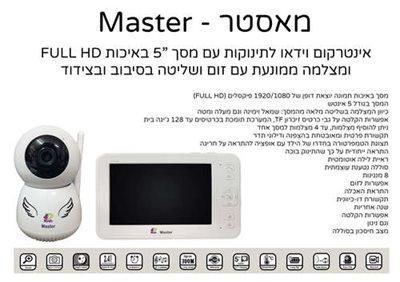 אינטרקום וידאו מפואר ומאובטח Master מאסטר 4D Kids